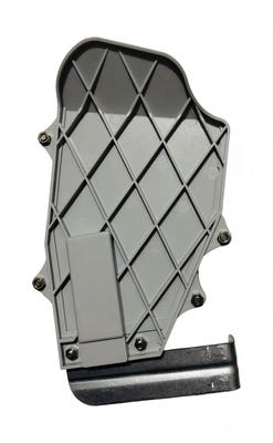Drop type fuse with arc extinguishing cover made of PP flame-retardant material